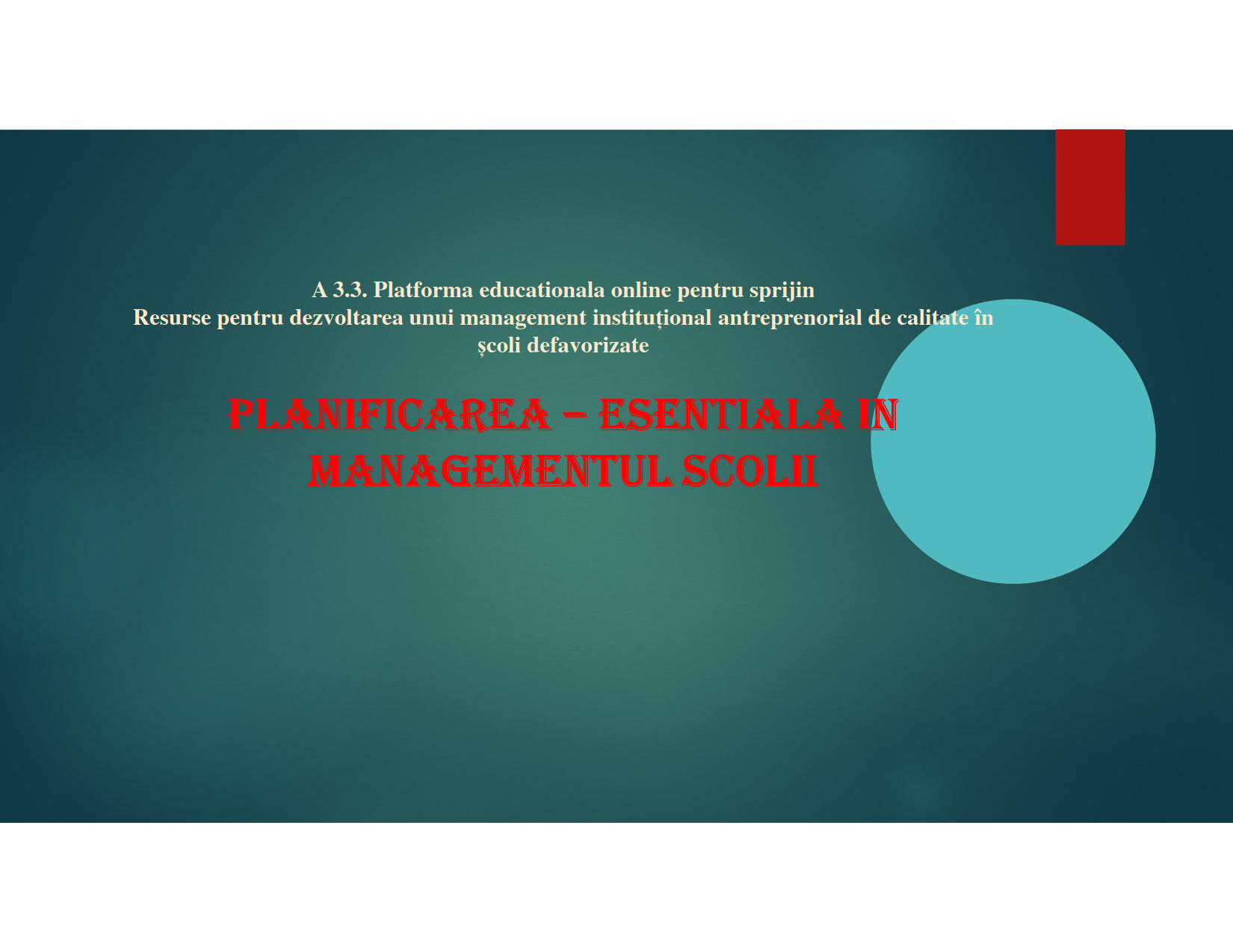 A 33 Power point resurse educ August 2019 Avramescu Ialomita